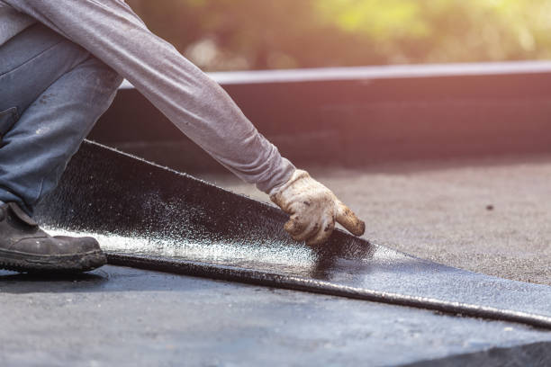 Professional Emergency Waterproofing technician working in Clarks Hill, IN